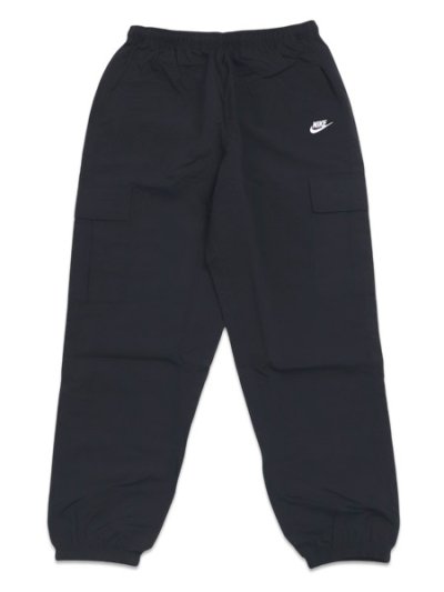 画像1: NIKE CLUB WOVEN CARGO PANTS-BLACK/BLACK