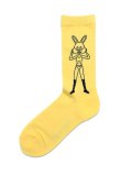 WHIMSY SOCKS NISHIYAMA SOCKS YELLOW
