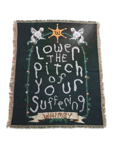 画像1: 【送料無料】WHIMSY SOCKS ANGEL RUG MAT MULTI