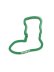画像1: WHIMSY SOCKS SOCKS LOGO CARABINER GREEN (1)