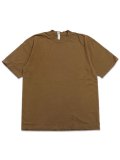 LOS ANGELES APPAREL 6.5oz GARMENT DYED CREW TEE-BRASS
