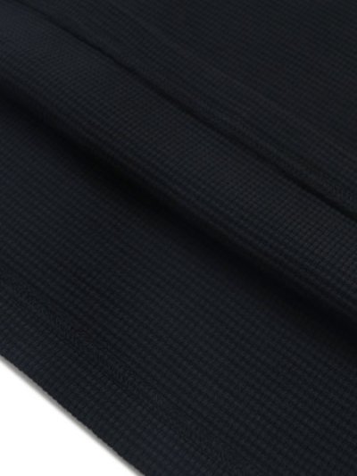 画像5: LOS ANGELES APPAREL L/S HEAVY THERMAL CREW NECK OVERSIZED-BLACK