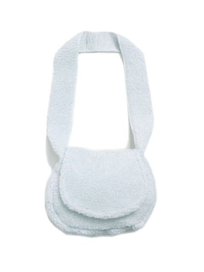 画像1: WHIMSY SOCKS FLEECE BAG ICE BLUE