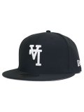 NEW ERA 59FIFTY UPSIDE DOWN DODGERS BLACK