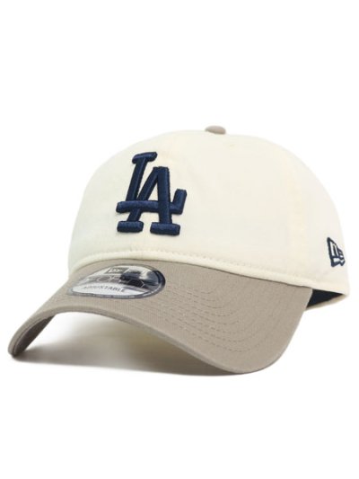 画像1: NEW ERA 9FORTY UNSTRUCTURED DODGERS CHROME/PEBBLE