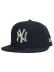 画像1: 【送料無料】NEW ERA 59FIFTY PEARL BADGE YANKEES BLACK (1)