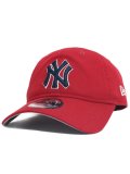 NEW ERA 9FORTY UNSTRUCTURED YANKEES SCARLET