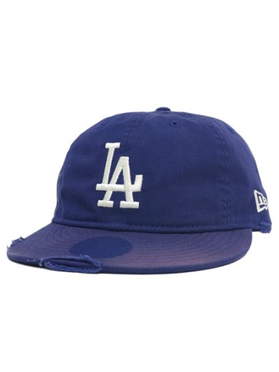 画像1: NEW ERA 9THIRTY DAMAGE PACKABLE VISOR DODGERS DK ROYAL