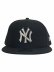 画像2: 【送料無料】NEW ERA 59FIFTY PEARL BADGE YANKEES BLACK (2)