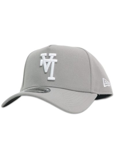 画像1: NEW ERA 9FORTY A-FRAME UPSIDE DOWN DODGERS GREY