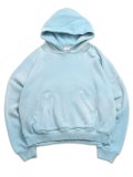【送料無料】MOOJI MOOJI OVERSIZED CROP HOODIE AGED BABY BLUE