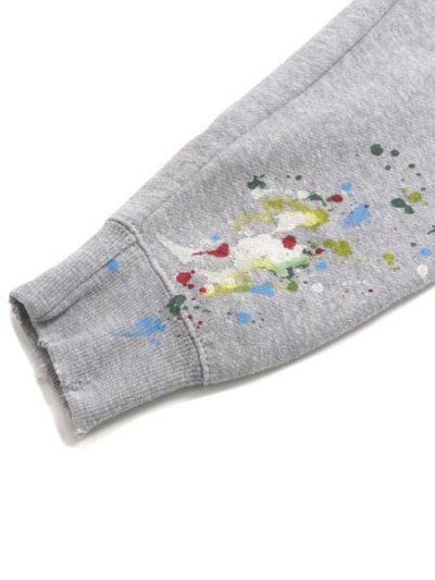 画像7: 【送料無料】MOOJI MOOJI CLASSIC CREW SPLATTER PAINT HEATHER GRAY