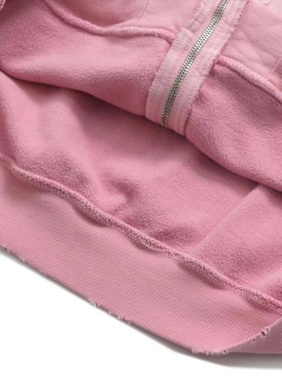 画像5: 【送料無料】MOOJI MOOJI OVERSIZE ZIP UP HOODIE AGED MAUVE PINK