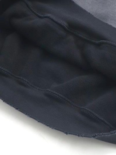 画像5: 【送料無料】MOOJI MOOJI OVERSIZED CROP HOODIE AGED BLACK