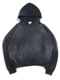 【送料無料】MOOJI MOOJI OVERSIZED CROP HOODIE AGED BLACK