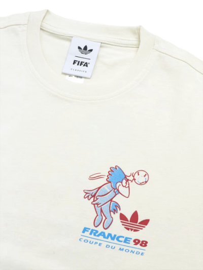 画像3: ADIDAS FOOTIX MASCOT TEE-CLOUD WHITE