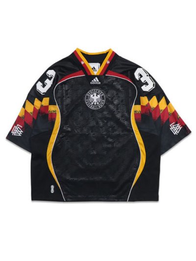 画像1: 【送料無料】ADIDAS BRINGBACK REMIXED DFB TRIKOT-BLACK