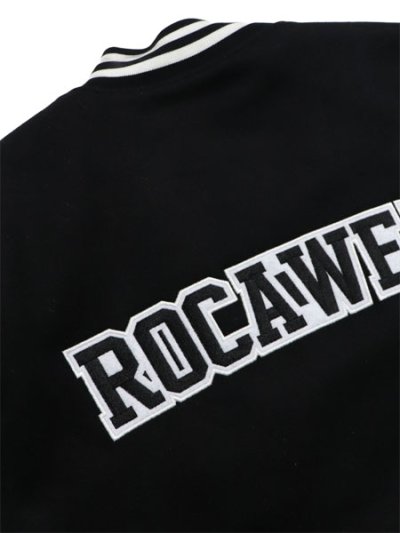 画像4: 【送料無料】ROCAWEAR COLLEGE MELTON VARSITY JACKET