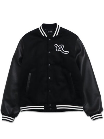 画像1: 【送料無料】ROCAWEAR COLLEGE MELTON VARSITY JACKET
