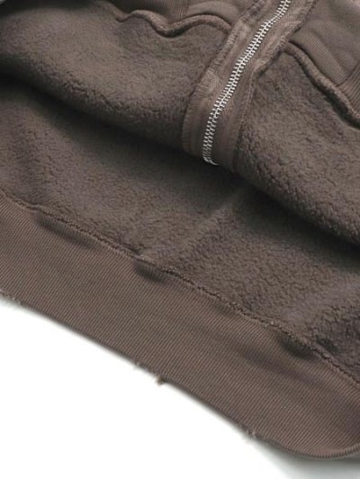 画像5: 【送料無料】MOOJI MOOJI OVERSIZE ZIP UP HOODIE AGED STONE GREY