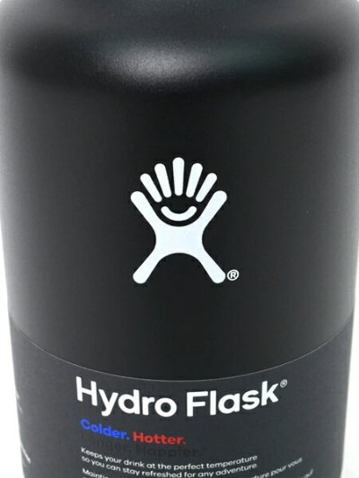画像6: Hydro Flask HYDRATION 64 OZ WIDE MOUTH-BLACK