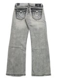 【送料無料】TRUE RELIGION BILLY SUPER T BOOTCUT  GRAVEL ROOT GREY WASH