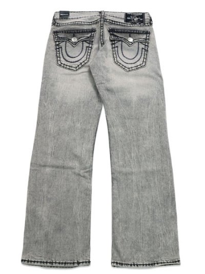 画像1: 【送料無料】TRUE RELIGION BILLY SUPER T BOOTCUT  GRAVEL ROOT GREY WASH