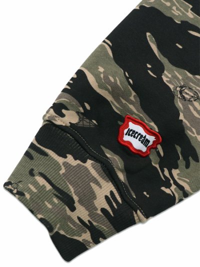 画像7: 【送料無料】ICECREAM TIGER HOODIE CAMO