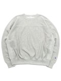 CHAMPION RW 10oz FRENCH TERRY CREWNECK SHIRT-OXFORD GREY