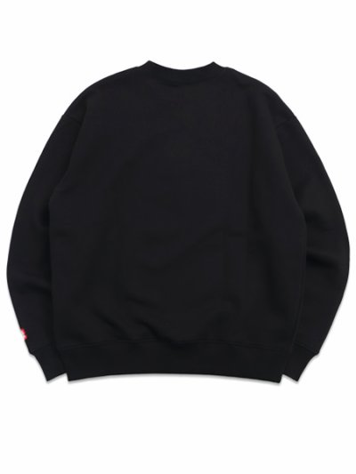 画像2: 【送料無料】ICECREAM CONE MAN SWEATSHIRT BLACK