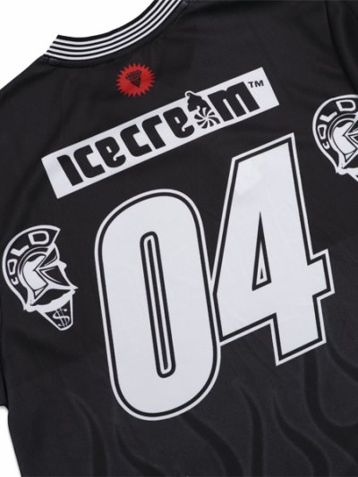 画像4: 【送料無料】ICECREAM GOOD FOOD HOCKEY JERSEY BLACK