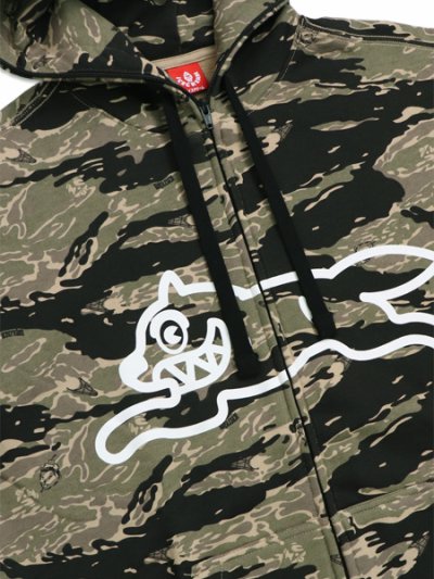 画像3: 【送料無料】ICECREAM TIGER HOODIE CAMO