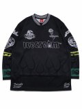 【送料無料】ICECREAM GOOD FOOD HOCKEY JERSEY BLACK