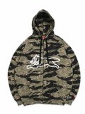 【送料無料】ICECREAM TIGER HOODIE CAMO