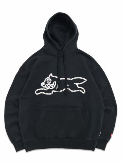 画像1: 【送料無料】ICECREAM PARK HOODIE BLACK