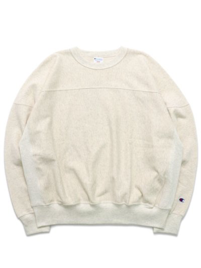 画像1: CHAMPION RW 10oz FRENCH TERRY CREWNECK SHIRT-OATMEAL