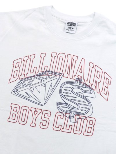 画像3: 【送料無料】BILLIONAIRE BOYS CLUB BB FORTUNE TEE WHITE