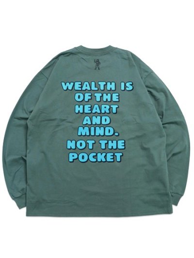 画像2: 【送料無料】BILLIONAIRE BOYS CLUB COTTON LS TEE ARCH LOGO SAX