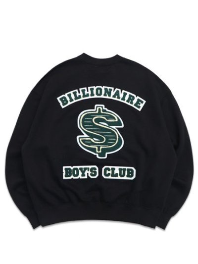 画像1: 【送料無料】BILLIONAIRE BOYS CLUB SWEATSHIRT D&D BLACK