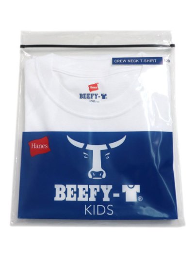 画像5: 【KIDS】HANES KIDS BEEFY TEE 1P CREW NECK