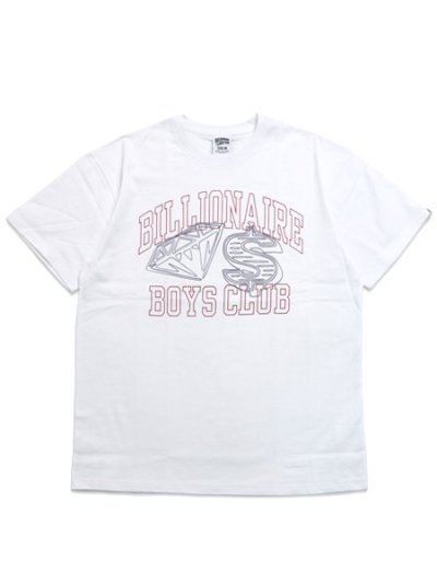 画像1: 【送料無料】BILLIONAIRE BOYS CLUB BB FORTUNE TEE WHITE