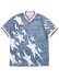 画像1: 【送料無料】ADIDAS DENIM GRAPHIC JERSEY-WHITE/DARK BLUE (1)