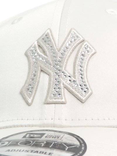 画像6: NEW ERA 9FORTY WHITE DAY RHINESTONE YANKEES CHROME