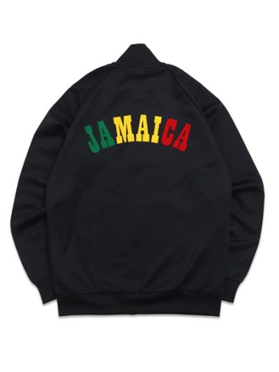 画像2: 【送料無料】ADIDAS JAMAICA ORIGINALS TRACK TOP-BLACK