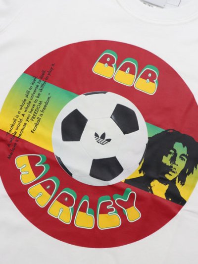 画像3: ADIDAS BOB MARLEY ORIGINALS TEE-WHITE