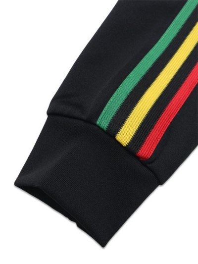 画像7: 【送料無料】ADIDAS JAMAICA ORIGINALS TRACK TOP-BLACK