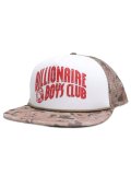 【送料無料】BILLIONAIRE BOYS CLUB BB CAM TRUCKER HAT DOESKIN
