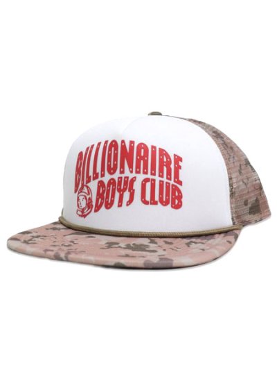画像1: 【送料無料】BILLIONAIRE BOYS CLUB BB CAM TRUCKER HAT DOESKIN