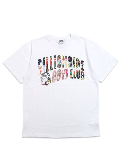 画像1: 【送料無料】BILLIONAIRE BOYS CLUB BB CURVE COLLAGE TEE WHITE