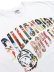画像3: 【送料無料】BILLIONAIRE BOYS CLUB BB CURVE COLLAGE TEE WHITE (3)